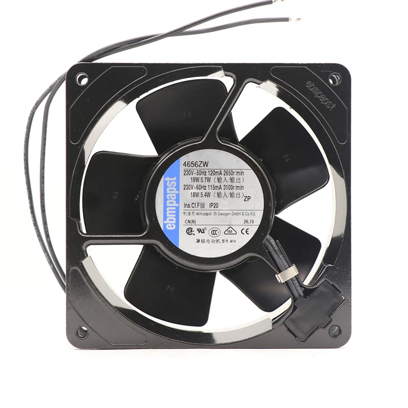 4656ZW | ebm-papst 230V 18W AC Axial Fan for Electronics Cooling