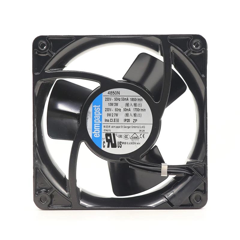 4850N | ebm-papst 230V 10W AC Axial Fan for Electronics Cooling
