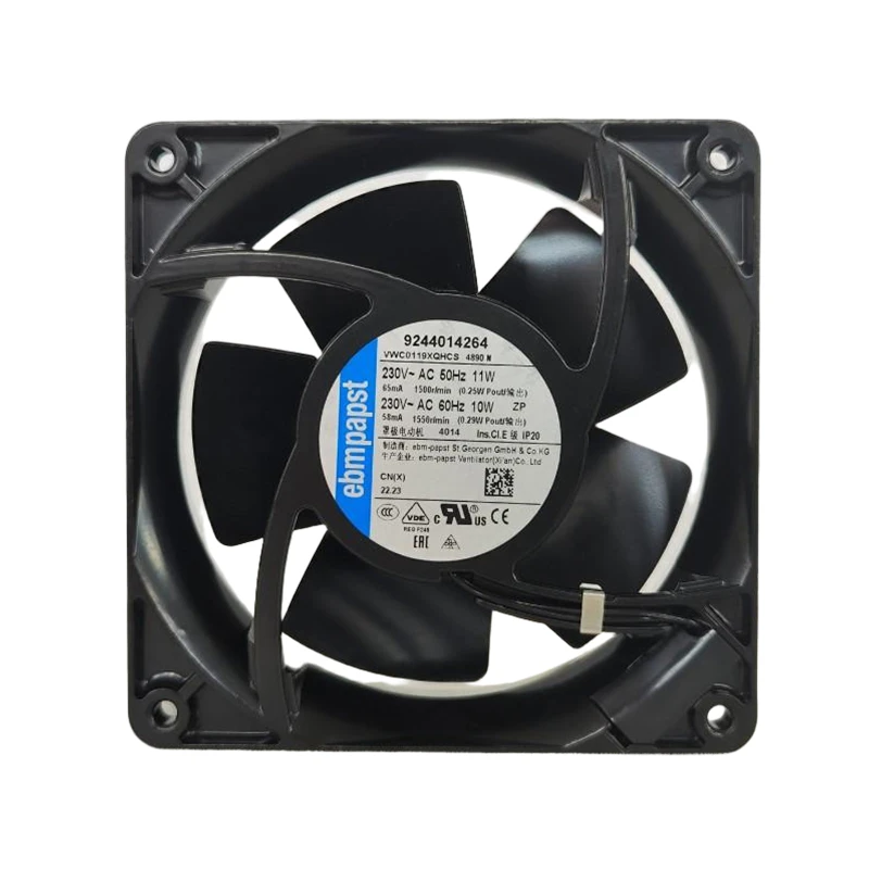 4890N | ebm-papst 230V 10W AC Axial Fan for Electronics Cooling