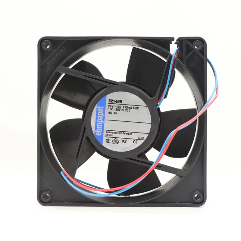 5214NH | ebm-papst 24V 10W DC Axial Fan for Electronics Cooling