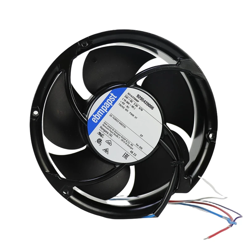 6314/2TDHHP | ebm-papst 48V 67W DC Axial Fan for Electronics Cooling