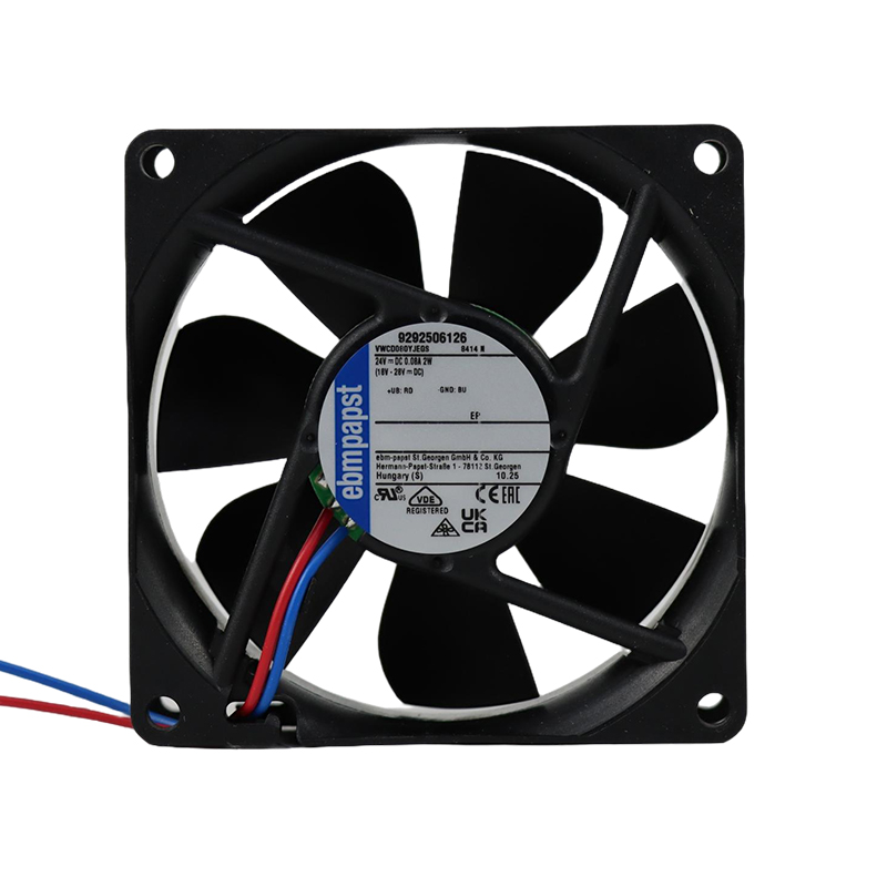 8414N | ebm-papst 24V 1.8W DC Axial Fan for Electronics Cooling