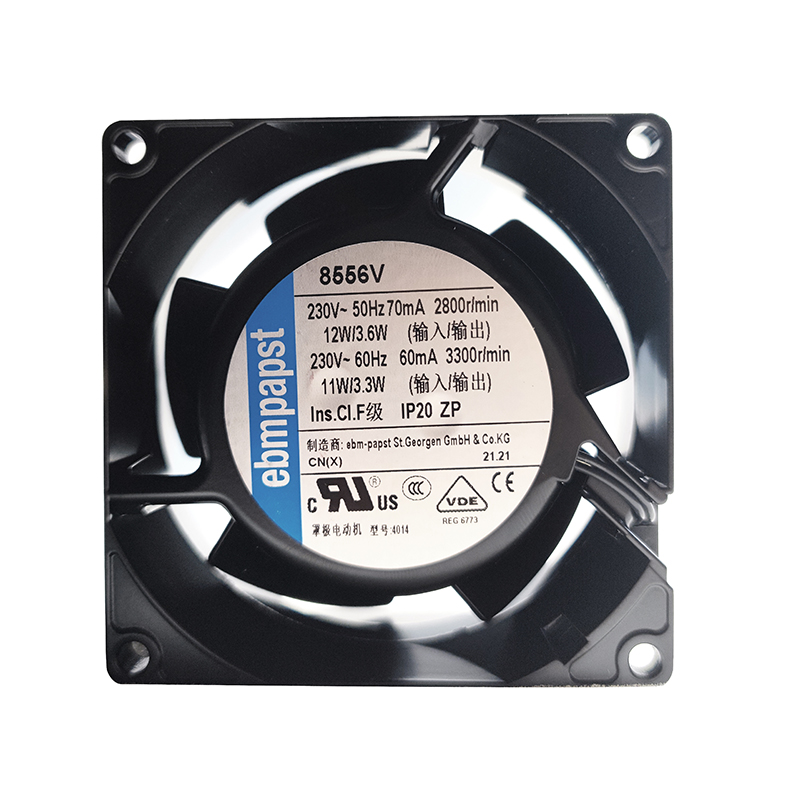 8556V | ebm-papst 230V 11W AC Axial Fan for Electronics Cooling