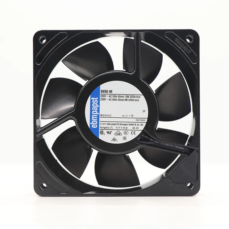 9956M | ebm-papst 230V 10W AC Axial Fan for Electronics Cooling