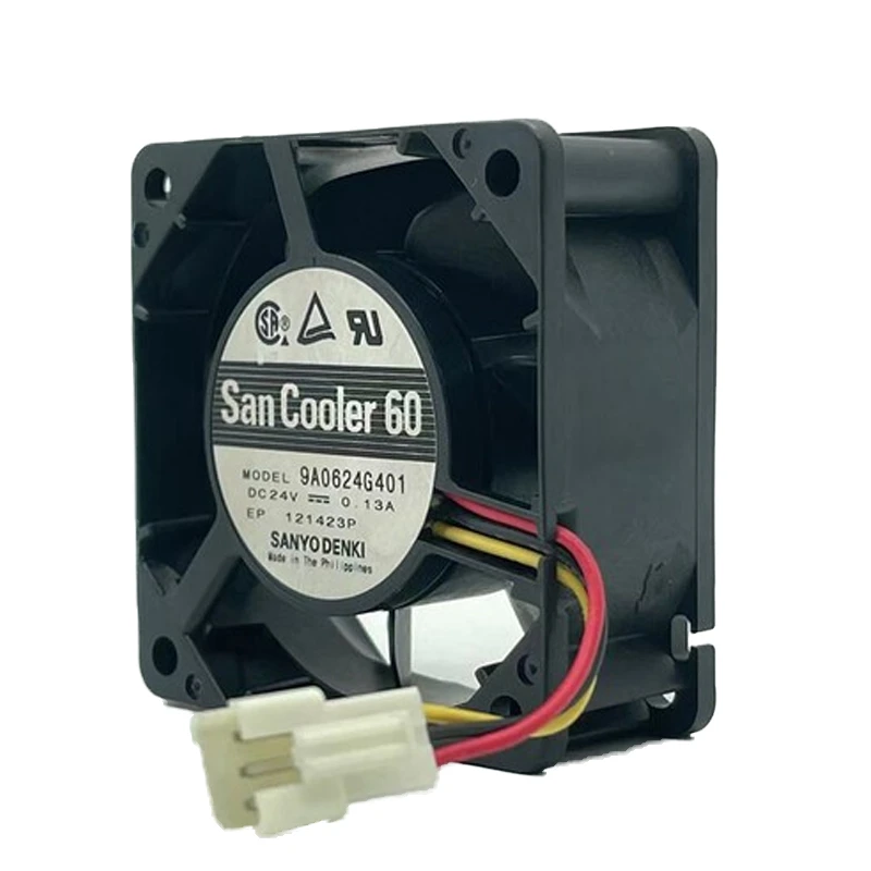 9A0624G401 | Sanyo Denki 24VDC 3.12W DC Axial Fan for UPS, server and telecom equipment cooling