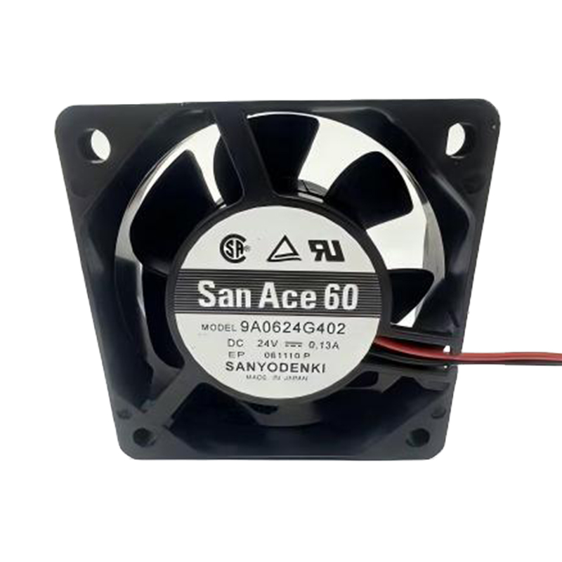 9A0624G402 | Sanyo Denki 24VDC 3.12W DC Axial Fan for UPS, server and telecom equipment cooling