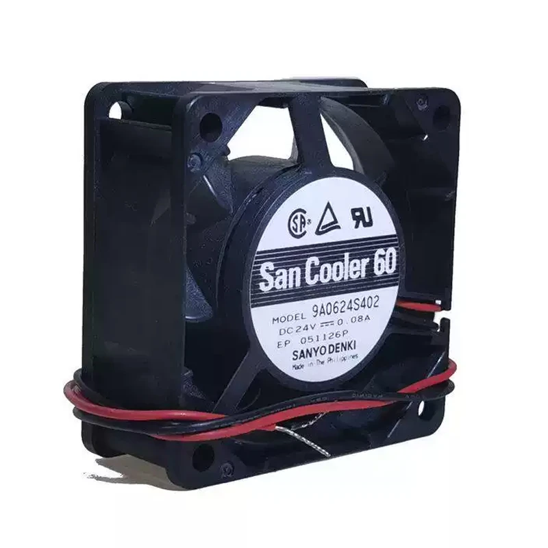 9A0624S402 | Sanyo Denki 24VDC 1.92W DC Axial Fan for UPS, server and telecom equipment cooling