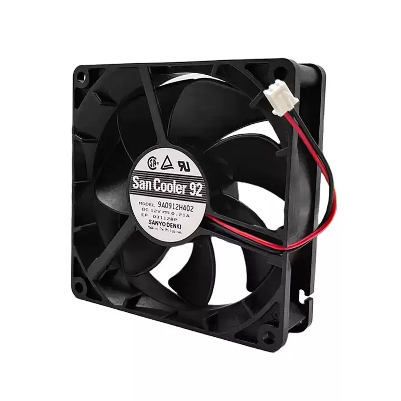 9A0912H402 | Sanyo Denki 12VDC 2.52W DC Axial Fan for UPS, server and telecom equipment cooling