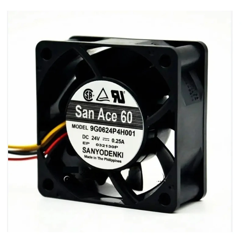 9G0624P4H001 | Sanyo Denki 24VDC 6W DC Axial Fan for UPS, server and telecom equipment cooling