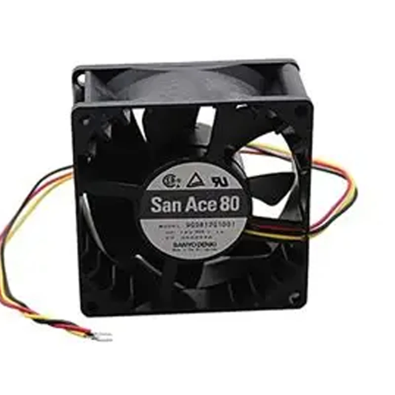 9G0812G1D01 | Sanyo Denki 12VDC 13.2W DC Axial Fan for UPS, server and telecom equipment cooling