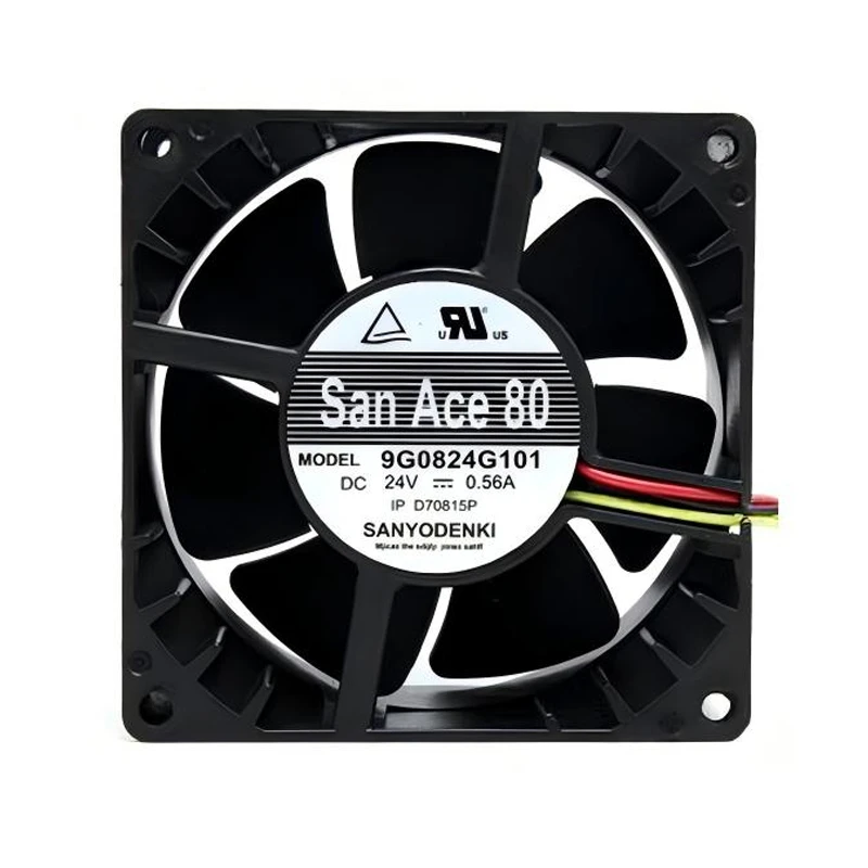 9G0824G101 | Sanyo Denki 24VDC 13.4W DC Axial Fan for UPS, server and telecom equipment cooling