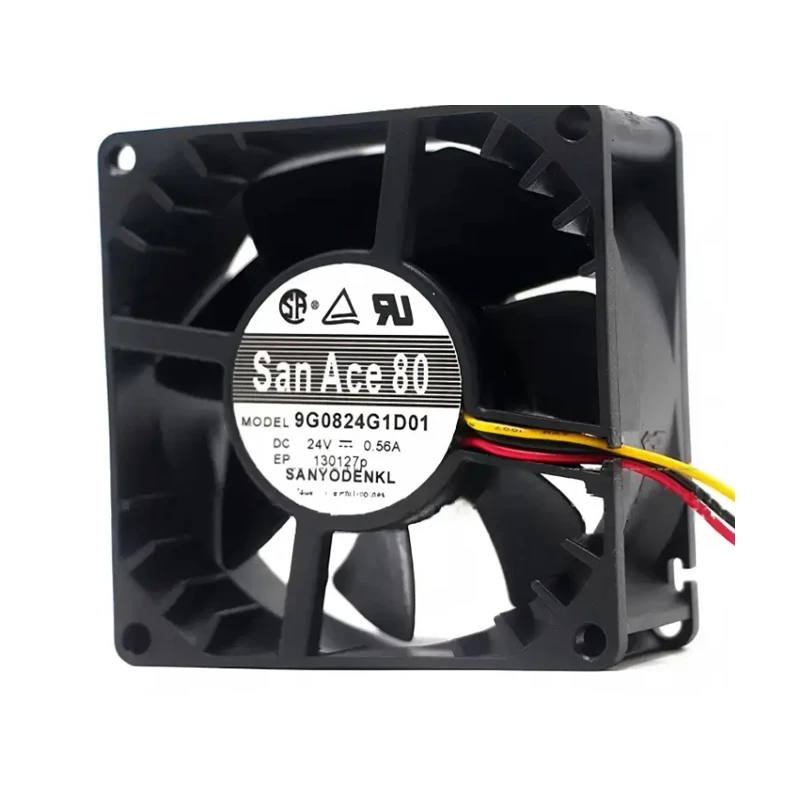 9G0824G1D01 | Sanyo Denki 24VDC DC Axial Fan for UPS, server and telecom equipment cooling