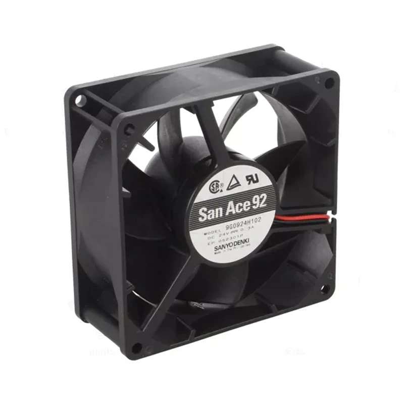 9G0924H102 | Sanyo Denki 24VDC DC Axial Fan for UPS, server and telecom equipment cooling