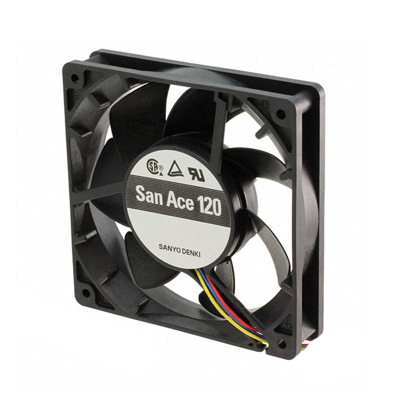 9G1212E1011 | Sanyo Denki 12VDC 7.32W DC Axial Fan for UPS, server and telecom equipment cooling