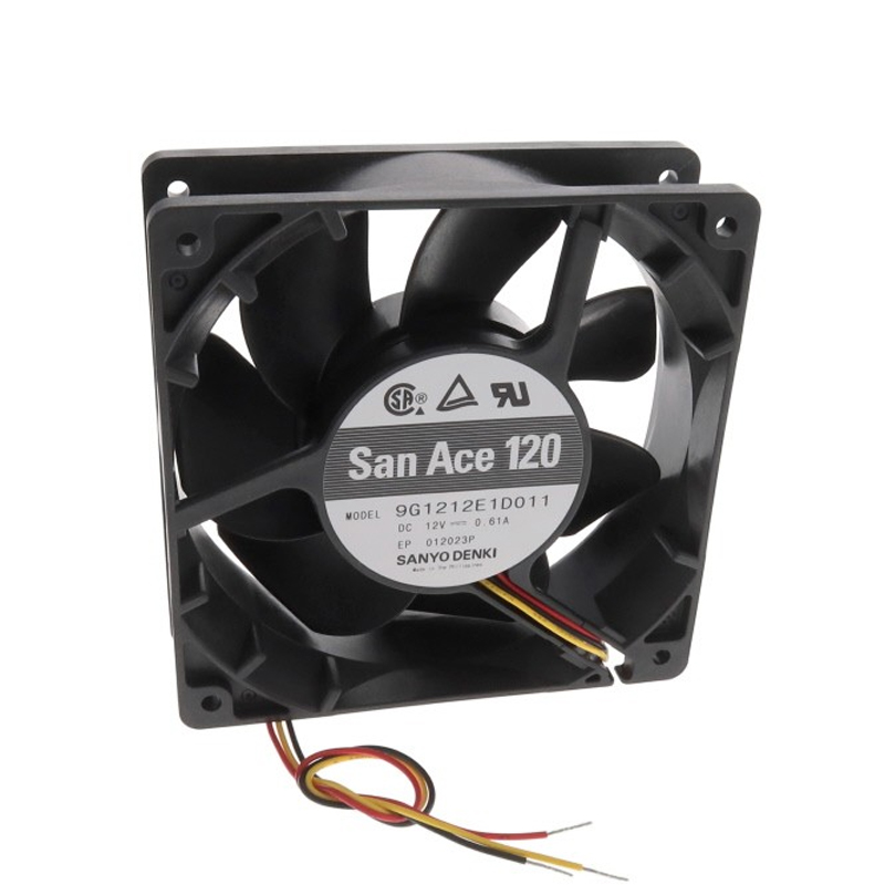 9G1212E1D01 | Sanyo Denki 12VDC 7.32W DC Axial Fan for UPS, server and telecom equipment cooling