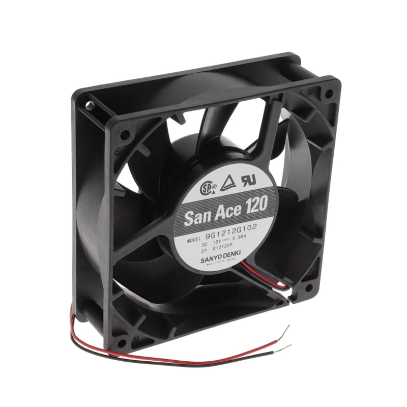 9G1212G102 | Sanyo Denki 12VDC 11.76W DC Axial Fan for UPS, server and telecom equipment cooling