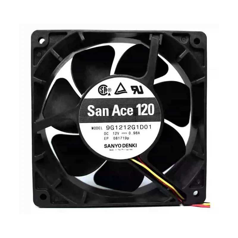 9G1212G1D01 | Sanyo Denki 24VDC 5.04W DC Axial Fan for UPS, server and telecom equipment cooling