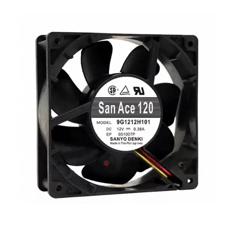 9G1212H101 | Sanyo Denki 12VDC 4.56W DC Axial Fan for UPS, server and telecom equipment cooling