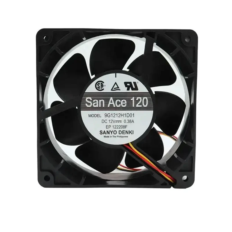 9G1212H1D01 | Sanyo Denki 12VDC 4.56W DC Axial Fan for UPS, server and telecom equipment cooling