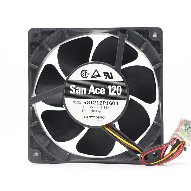 9G1212P1G04 | Sanyo Denki 12VDC 11.76W DC Axial Fan for UPS, server and telecom equipment cooling