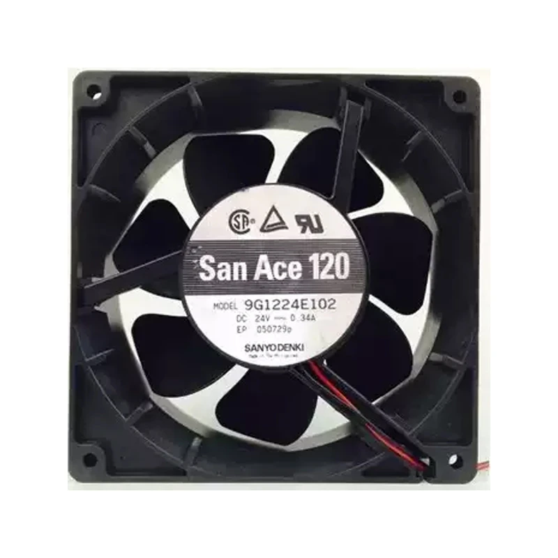9G1224E102 | Sanyo Denki 24VDC DC Axial Fan for UPS, server and telecom equipment cooling