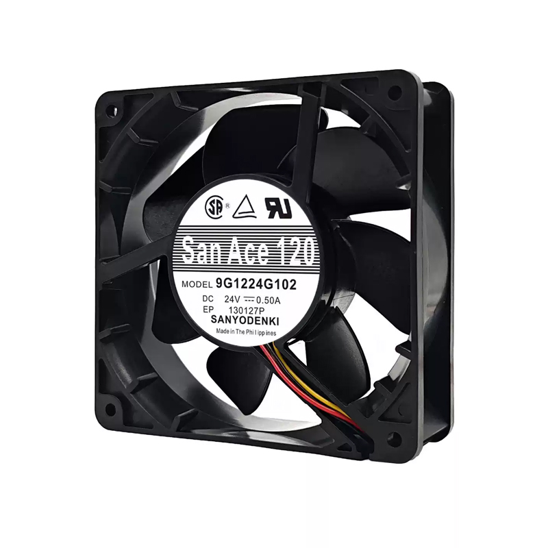9G1224G102 | Sanyo Denki 24VDC 12W DC Axial Fan for UPS, server and telecom equipment cooling