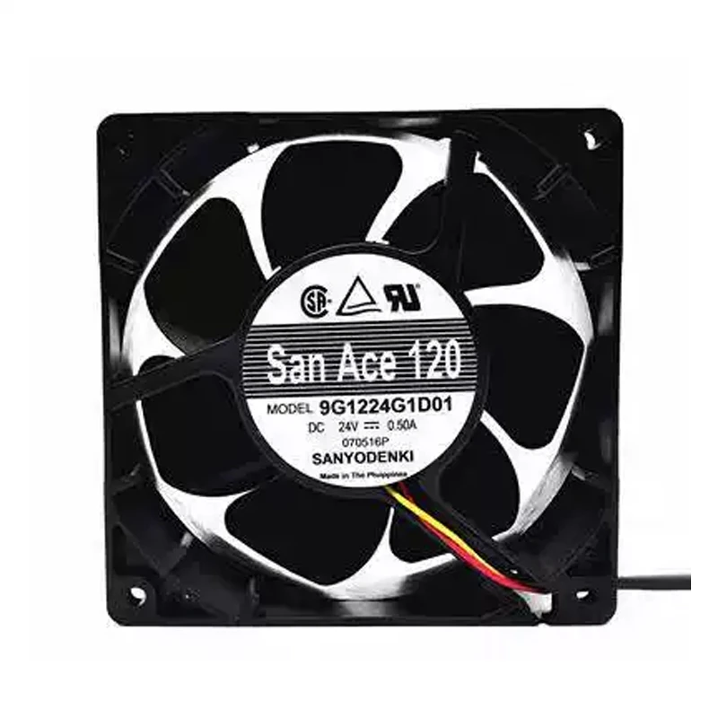 9G1224G1D01 | Sanyo Denki 24VDC 12W DC Axial Fan for UPS, server and telecom equipment cooling
