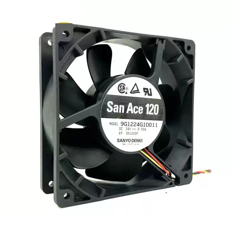 9G1224G1D011 | Sanyo Denki 24VDC 12W DC Axial Fan for UPS, server and telecom equipment cooling