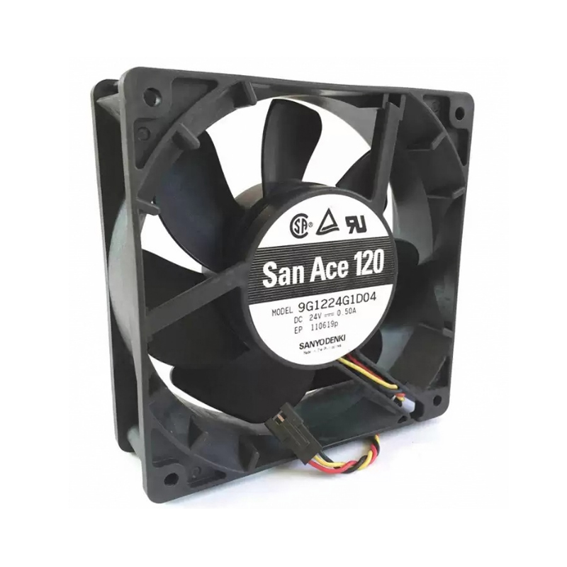 9G1224G1D04 | Sanyo Denki 24VDC DC Axial Fan for UPS, server and telecom equipment cooling