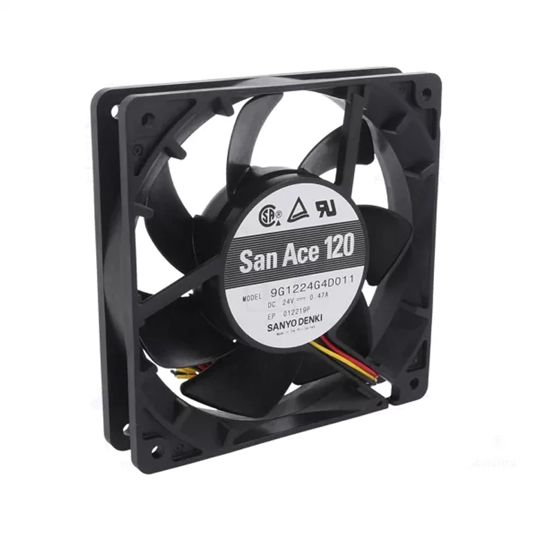 9G1224G4D011 | Sanyo Denki 24VDC 11.28W DC Axial Fan for UPS, server and telecom equipment cooling