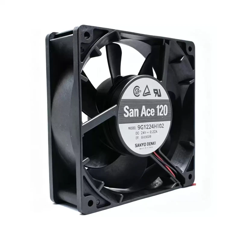 9G1224H102 | Sanyo Denki 24VDC 5.28W DC Axial Fan for UPS, server and telecom equipment cooling