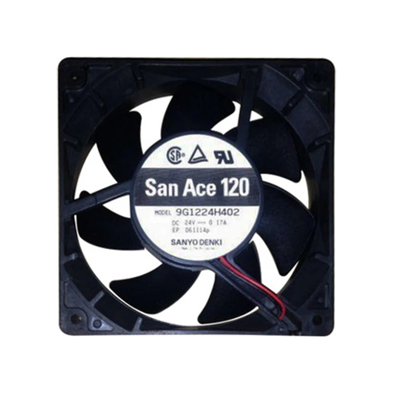 9G1224H402 | Sanyo Denki 24VDC 4.08W DC Axial Fan for UPS, server and telecom equipment cooling