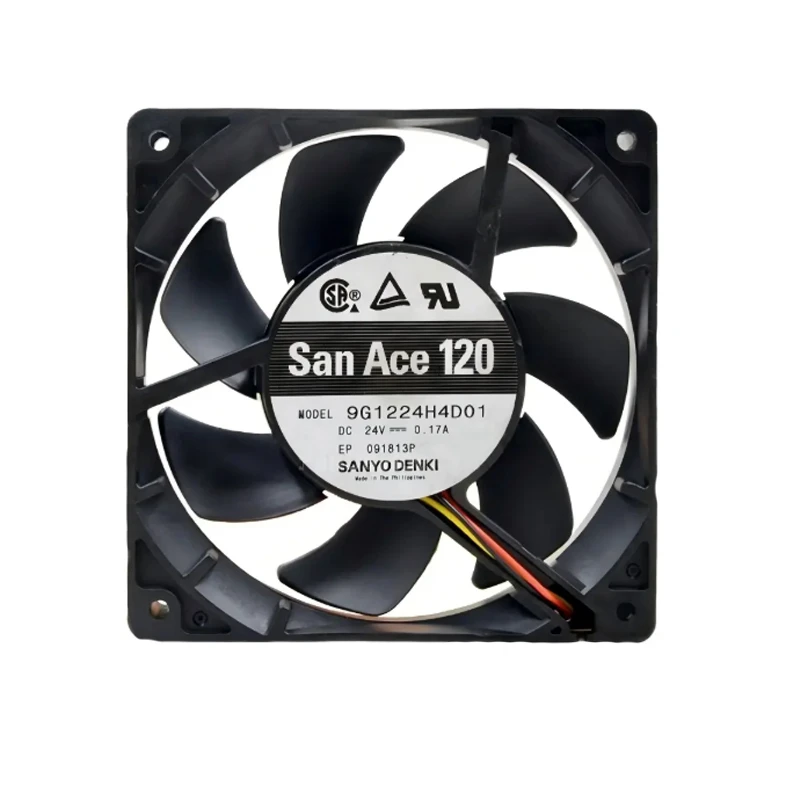 9G1224H4D01 | Sanyo Denki 24VDC 4.08W DC Axial Fan for UPS, server and telecom equipment cooling