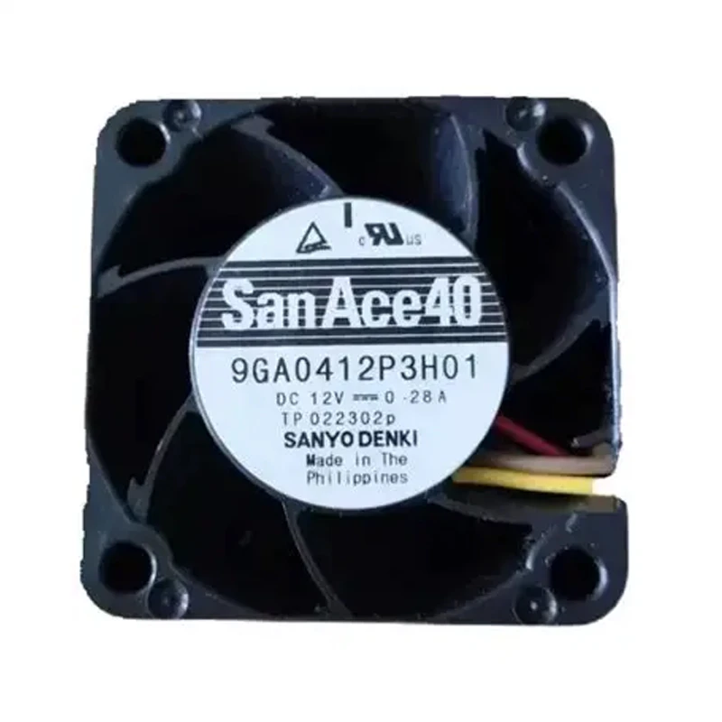 9GA0412P3H01 | Sanyo Denki 12VDC 3.36W DC Axial Fan for UPS, server and telecom equipment cooling