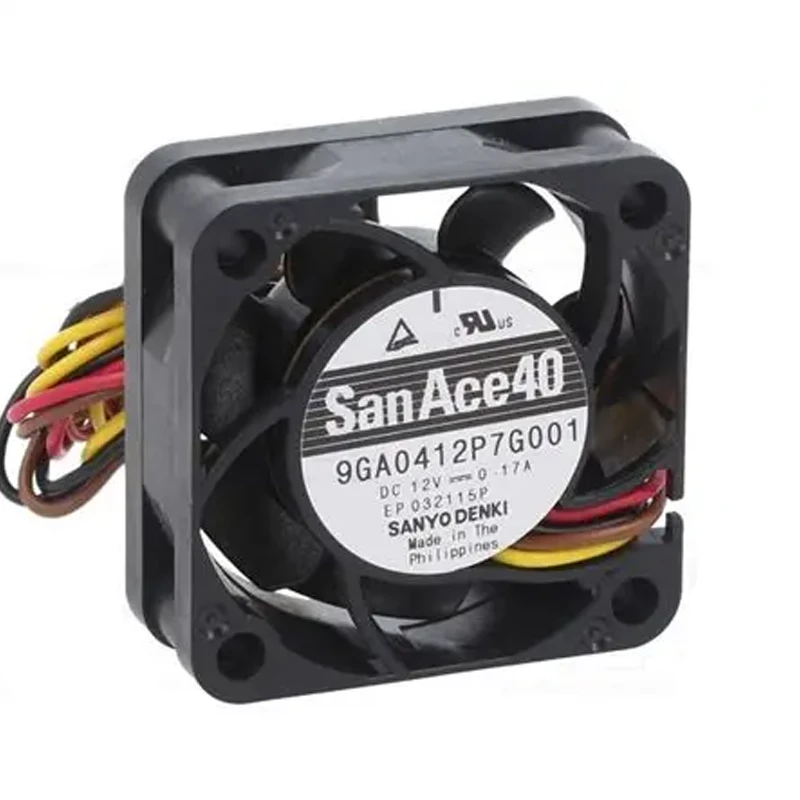 9GA0412P7G001 | Sanyo Denki 12VDC 2.04W DC Axial Fan for UPS, server and telecom equipment cooling