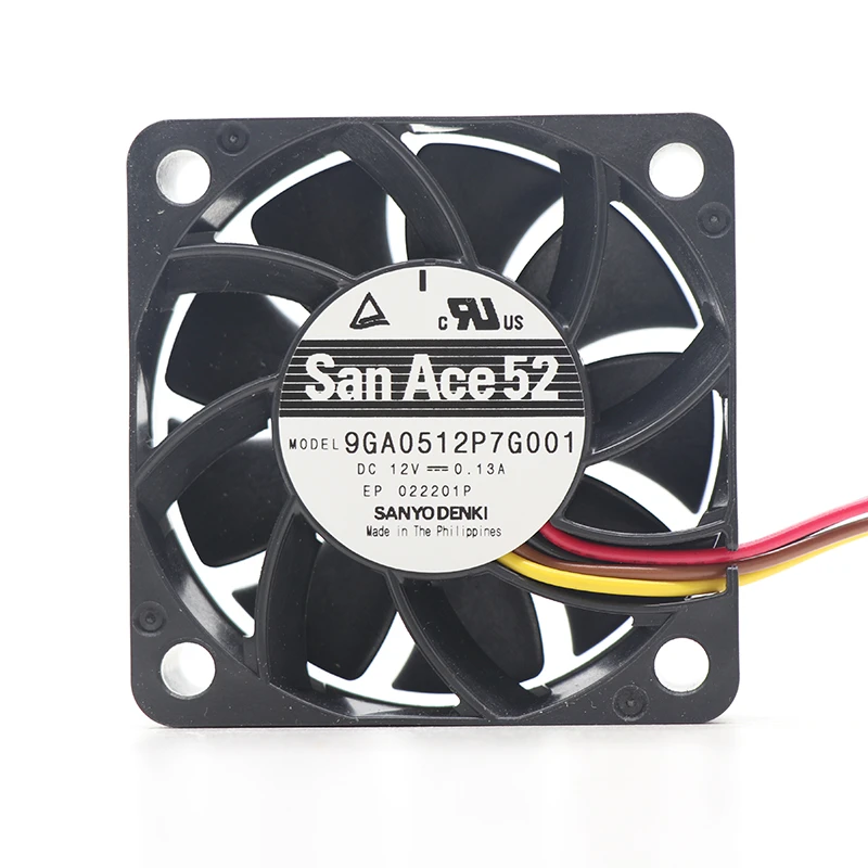 9GA0512P7G001 | Sanyo Denki 12VDC 1.56W DC Axial Fan for UPS, server and telecom equipment cooling