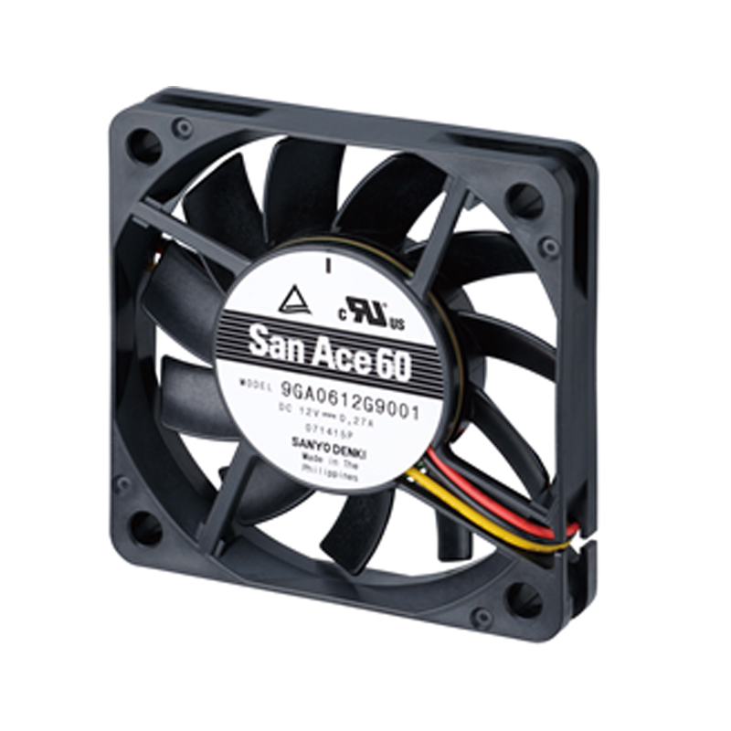 9GA0612G9001 | Sanyo Denki 12VDC 3.24W DC Axial Fan for UPS, server and telecom equipment cooling