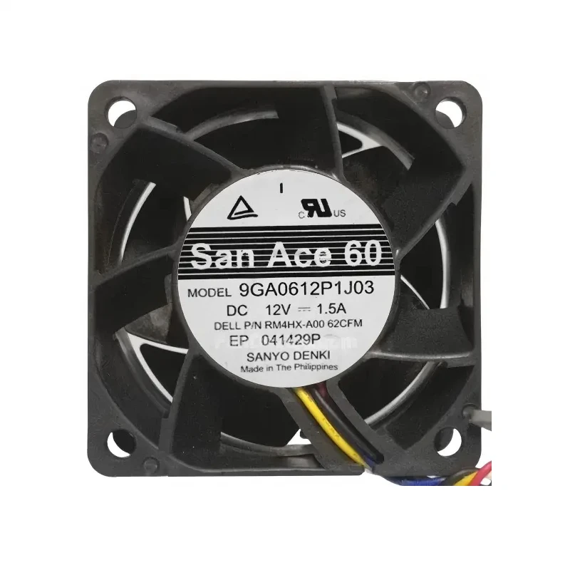 9GA0612P1J031 | Sanyo Denki 12VDC 18W DC Axial Fan for UPS, server and telecom equipment cooling