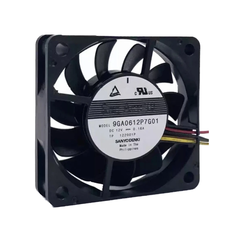 9GA0612P7G01 | Sanyo Denki 12VDC 1.92W DC Axial Fan for UPS, server and telecom equipment cooling