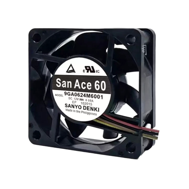 9GA0624M6001 | Sanyo Denki 24VDC 0.72W DC Axial Fan for UPS, server and telecom equipment cooling