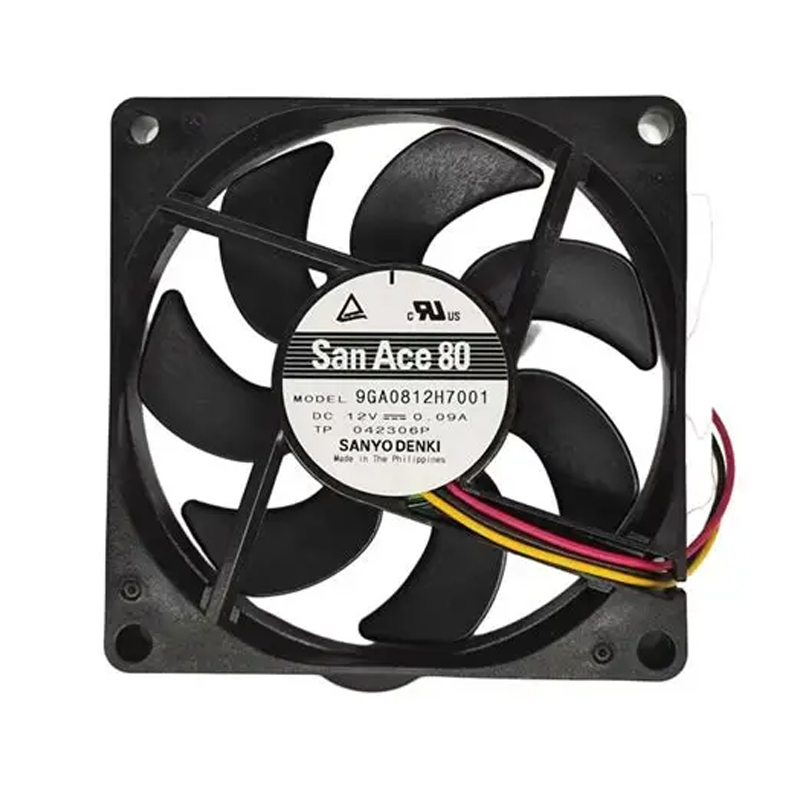 9GA0812H7001 | Sanyo Denki 12VDC 1.08W DC Axial Fan for UPS, server and telecom equipment cooling
