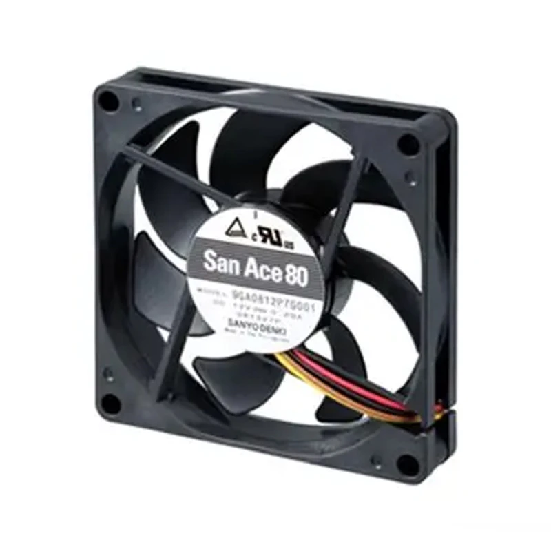 9GA0812P7S001 | Sanyo Denki 12VDC 2.04W DC Axial Fan for UPS, server and telecom equipment cooling