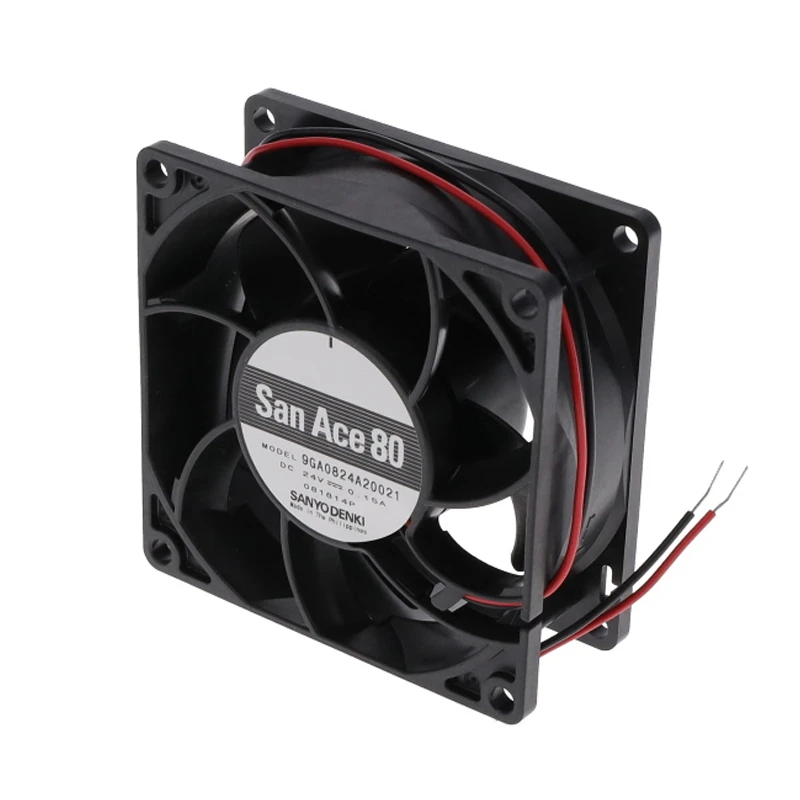 9GA0824J40021 | Sanyo Denki 24VDC 6.72W DC Axial Fan for UPS, server and telecom equipment cooling