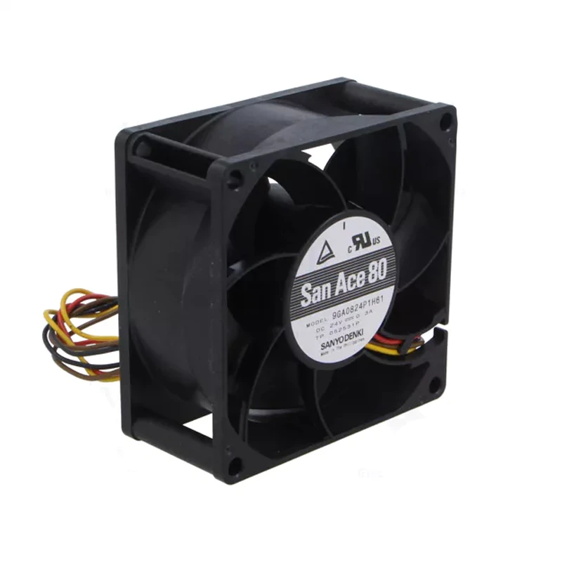 9GA0824P1H61 | Sanyo Denki 24VDC 7.2W DC Axial Fan for UPS, server and telecom equipment cooling