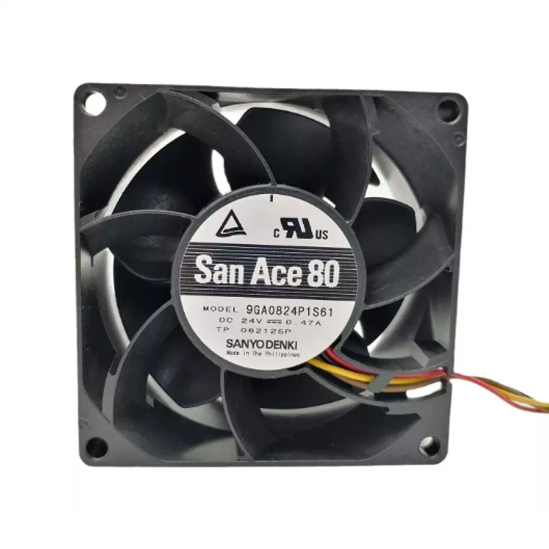 9GA0824P1S61 | Sanyo Denki 24VDC 11.28W DC Axial Fan for UPS, server and telecom equipment cooling