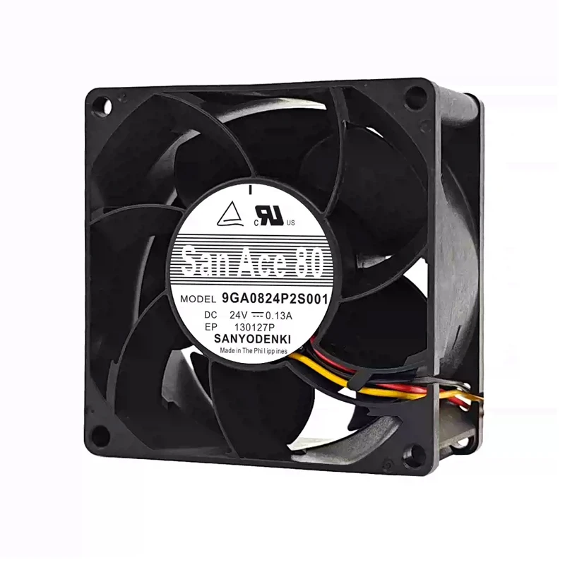 9GA0824P2S001 | Sanyo Denki 24VDC 10.1W DC Axial Fan for UPS, server and telecom equipment cooling