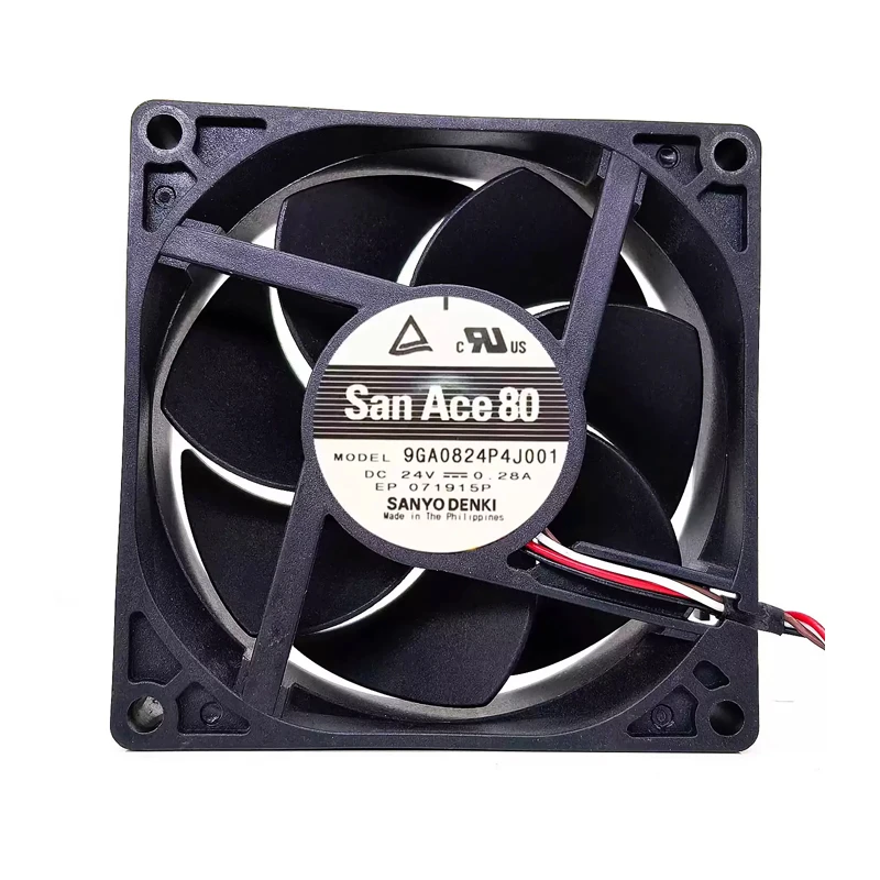 9GA0824P4J001 | Sanyo Denki 24VDC 6.72W DC Axial Fan for UPS, server and telecom equipment cooling