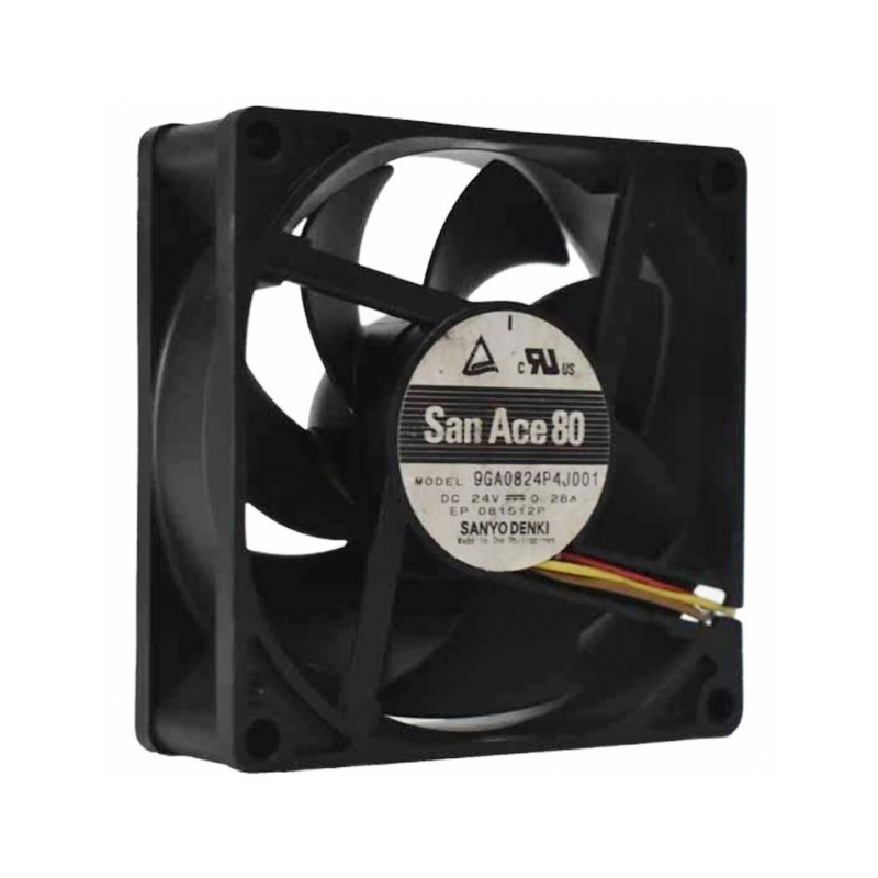 9GA0824P4J0011 | Sanyo Denki 24VDC 6.72W DC Axial Fan for UPS, server and telecom equipment cooling