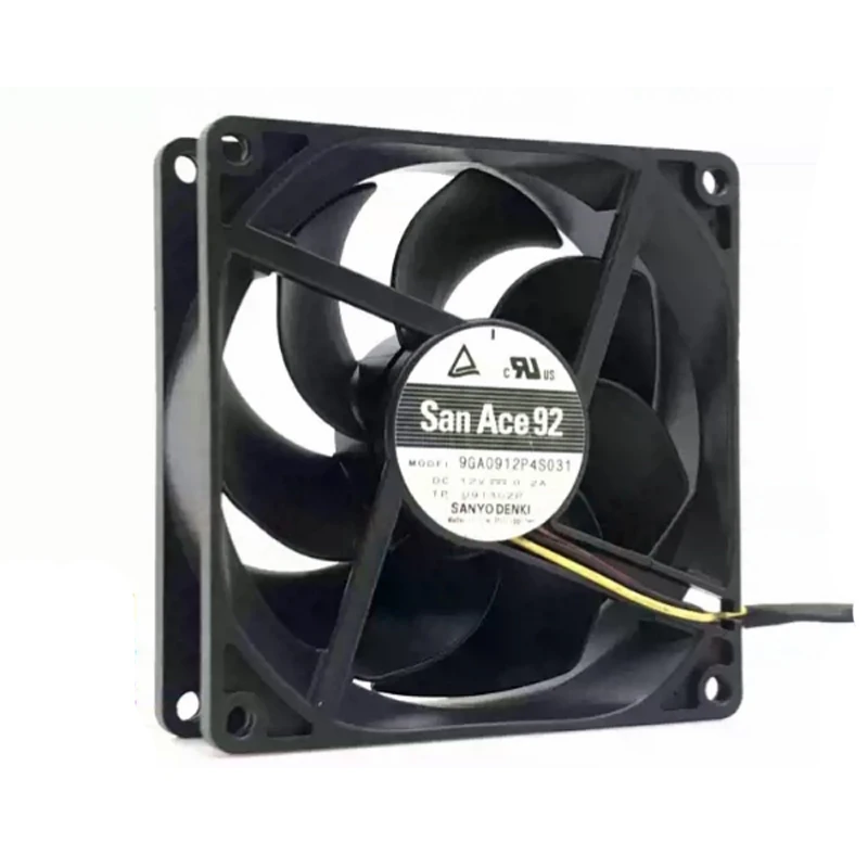 9GA0912P4S031 | Sanyo Denki 12VDC 2.4W DC Axial Fan for UPS, server and telecom equipment cooling