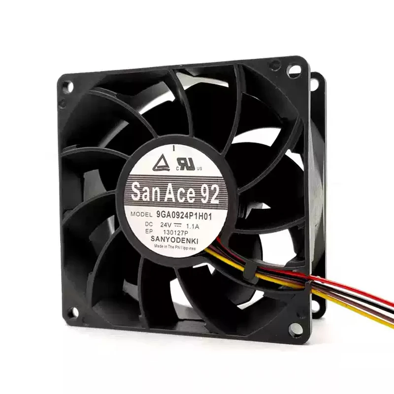 9GA0924P1H01 | Sanyo Denki 24VDC 26.4W DC Axial Fan for UPS, server and telecom equipment cooling